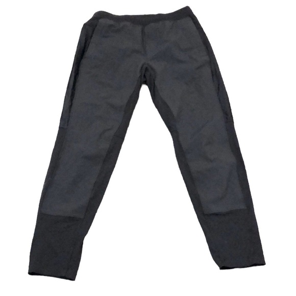 Lululemon Mesh Side Panel Pants Size Medium Black - Picture 1 of 13